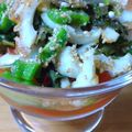 はち８８'s cooksnap of when they made ★大葉･ｵｸﾗ･竹輪の胡麻酢和え★.