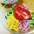 Ｍizuki's cooksnap of when they made 冷やし中華にマヨネーズをかけよう～☆彡.