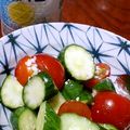 さきみきひさ's cooksnap of when they made きゅうりとトマトの塩麹サラダ.