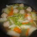 井の頭公園's cooksnap of when they made 白菜と肉団子の中華スープ.