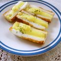 usaco3's cooksnap of when they made ちくわのチーズ焼き.