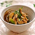 さとみわ's cooksnap of when they made サッパリ♪ササミと葱の梅ごま和え.