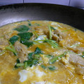 tariken's cooksnap of when they made みつばと油揚げの卵とじ.