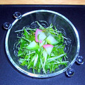 のんのん_mom's cooksnap of when they made ✿水菜とかまぼこの❀和風さっぱり和え✿.