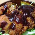 ボンサフ's cooksnap of when they made ★☆★ガツンと！ソースカツ丼★☆★.