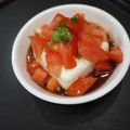 スタイリッシュママ's cooksnap of when they made トマトとわさびの冷奴.