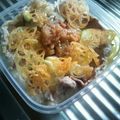ていねんぴっぴっぴー's cooksnap of when they made つる～んと冷たい♪長芋と梅のスパゲティー.