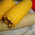 とりくみ's cooksnap of when they made 簡単おやつ！ルクエでトウモロコシ.