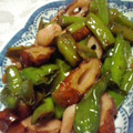 QPはにー's cooksnap of when they made 焼きちくわの万願寺とうがらし生姜甘辛炒め.