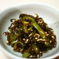 QPはにー's cooksnap of when they made あともう一品☆ピーマンの佃煮風炒め.