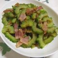 タロすけ's cooksnap of when they made ゴーヤとベーコンのさっぱり☆おかか和え.