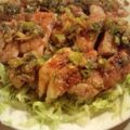 ばななまろん's cooksnap of when they made フライパンでサクサク油淋鶏＆激うまソース.