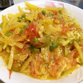 ケンポ's cooksnap of when they made じゃが芋とトマト炒め～♪.
