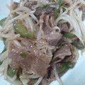 Vanillaa's cooksnap of when they made ∽∽牛肉ともやしのオイスターソース炒め∽∽.