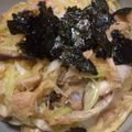 fukudoru's cooksnap of when they made ☆簡単☆ツナと長ネギの卵丼♪【椎茸入り】.