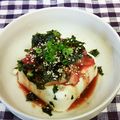 龍青空ママ's cooksnap of when they made おつまみに！　☆韓国風キムチ冷や奴☆　.