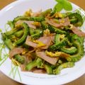 yuyorin's cooksnap of when they made パパッとゴーヤチャンプルー.