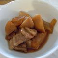 華舞蘭's cooksnap of when they made たまにはこってり♬里芋豚バラずっしり煮♬.