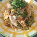 ＭｉｙａＣｏ's cooksnap of when they made 豚とアボカド＊甘辛卵とじ丼.