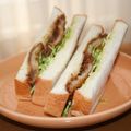 ワンピ's cooksnap of when they made なんちゃって、味噌カツサンド.