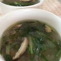 27mark's cooksnap of when they made しいたけとニラのスープ春雨.
