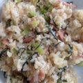 rkapkr's cooksnap of when they made ベーコンと小松菜の鉄分チャーハン☆.