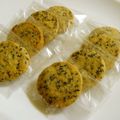 nasubeam's cooksnap of when they made サクッと♪黒ゴマクッキー.