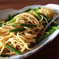 ともももももえ's cooksnap of when they made あるものでにんにく入り和風スパゲティ.