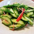 月見なっとう's cooksnap of when they made 簡単！！オクラの酢の物.
