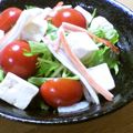 ケロのん's cooksnap of when they made 水菜と豆腐のサラダ.