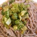 季節外れ's cooksnap of when they made ゴーヤとナスの冷やし蕎麦.