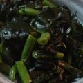 きょらこ's cooksnap of when they made 常備菜★わかめとインゲンのしその香炒め.