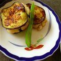 akane1125's cooksnap of when they made 茄子の☆ハンペン挟み揚げ.