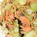 tasaya's cooksnap of when they made 甘塩鮭の和風スパゲティ.