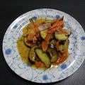 料理作造's cooksnap of when they made ニンニクベーコン風味な夏野菜の甘味噌炒め.