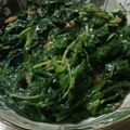 稟子の台所's cooksnap of when they made モロヘイヤの梅和え.
