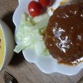 あやたく㌧'s cooksnap of when they made 煮込みハンバーグ.