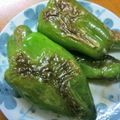 ♪♪ちょこ♪♪'s cooksnap of when they made すぐできる１品！ピーマンの醤油焼き.