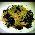 ヤノッカリー's cooksnap of when they made 韓国海苔でウマウマ☆海苔ハムもやし.