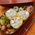 jelwee's cooksnap of when they made ✿おかかチーズの卵巻きおにぎり✿.