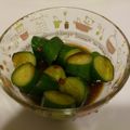 ぶーこん's cooksnap of when they made 簡単！きゅうりのピリ辛漬物.