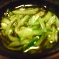 nagazane's cooksnap of when they made もずくときゅうり.