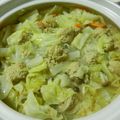 HappyKoron's cooksnap of when they made キャベツと鳥団子鍋.