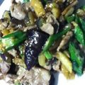 ヤスボン☆'s cooksnap of when they made なすとオクラのとろみ炒め（酢入り）.