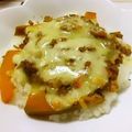 ayaakari's cooksnap of when they made リメイク＊カレーかぼちゃドリア.