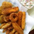 のこぜっと's cooksnap of when they made パプリカリングフライミルクタルタル添え.