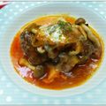 ぁゅぽん's cooksnap of when they made トマトソース☆きのこの煮込みハンバーグ.