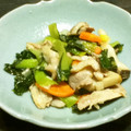 TONY0922's cooksnap of when they made 小松菜と豚肉の生姜焼き風.