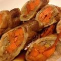 a_camel's cooksnap of when they made 豚肉のシャキシャキもやしと人参ロール.