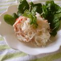 さとっち★'s cooksnap of when they made 大根とカニカマのサラダ✿.